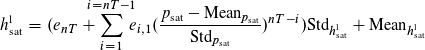Formula to calculate bubble enthalpy